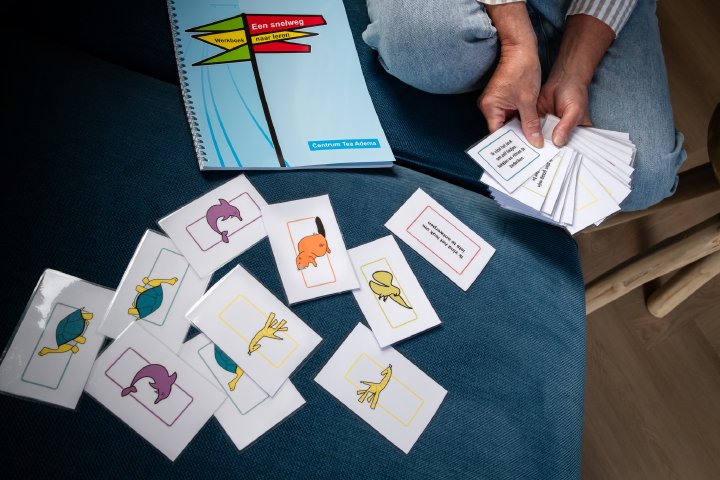 Werkboek en oefenkaarten van de training Ik Leer Leren